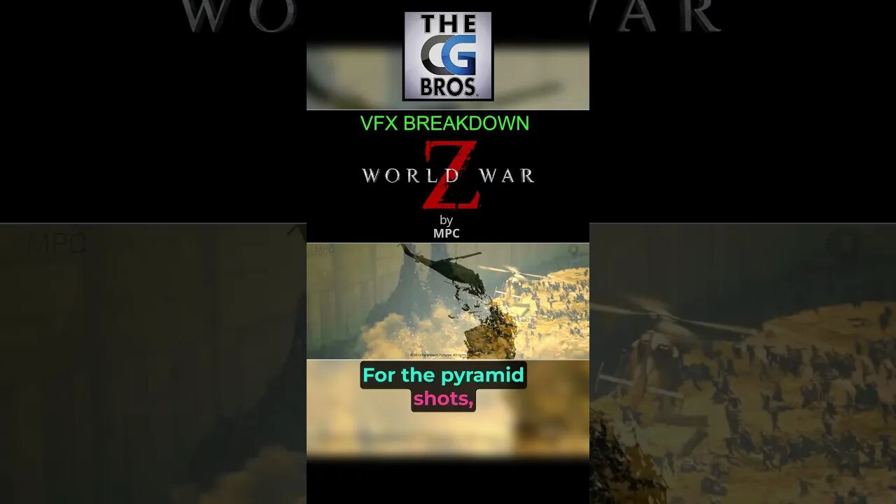 📽️ Vertical VFX Breakdown: "World War Z, Jerusalem Sequence" by MPC | TheCGBros