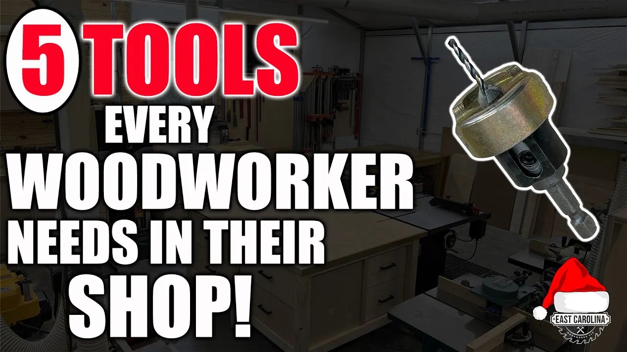 MUST have tools for woodworkers // 5 tools every woodworker needs!