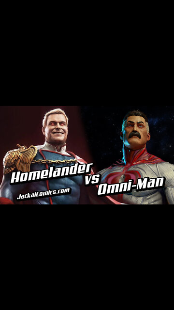 OMNI-MAN vs HOMELANDER - Comic Book Battles: Who Would Win In A Fight?