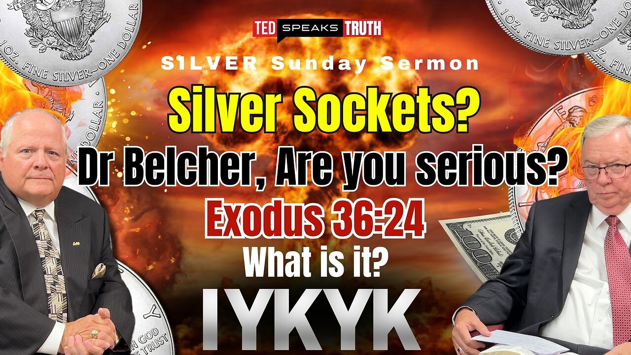 Silver Sockets? Dr Belcher, Are you serious? Exodus 36:24 What is it? I Y K Y K