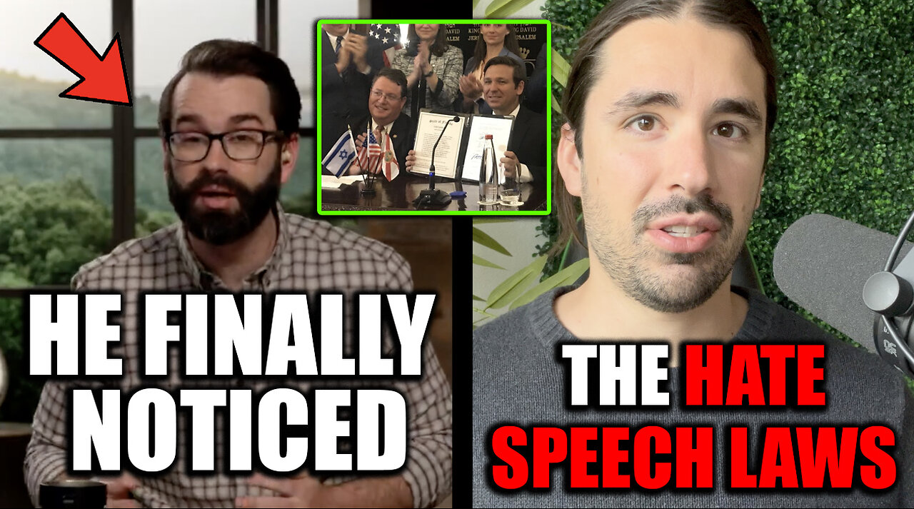 Matt Walsh FINALLY Addresses The Hate Speech Laws Republicans Are Passing In America!