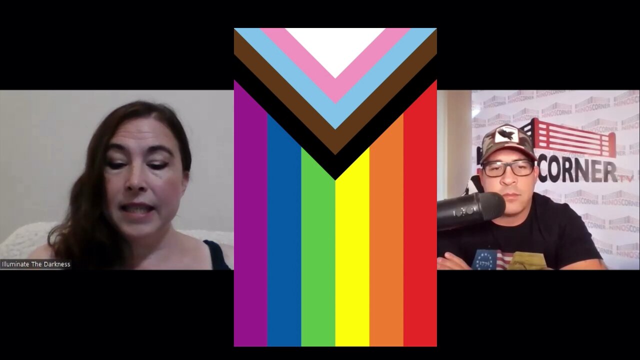 Nino Rodriguez and Jessie Czebotar discuss -"The Dark Hidden Ritual Behind The LGBTQ Agenda"