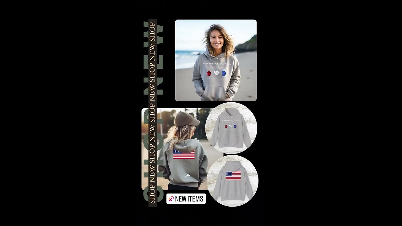 🇺🇸❤️🤍💎 MAKE AMERICA GLAM AGAIN | Sweatshirts | TShirts | Crewnecks | Tops | SHOP NEW