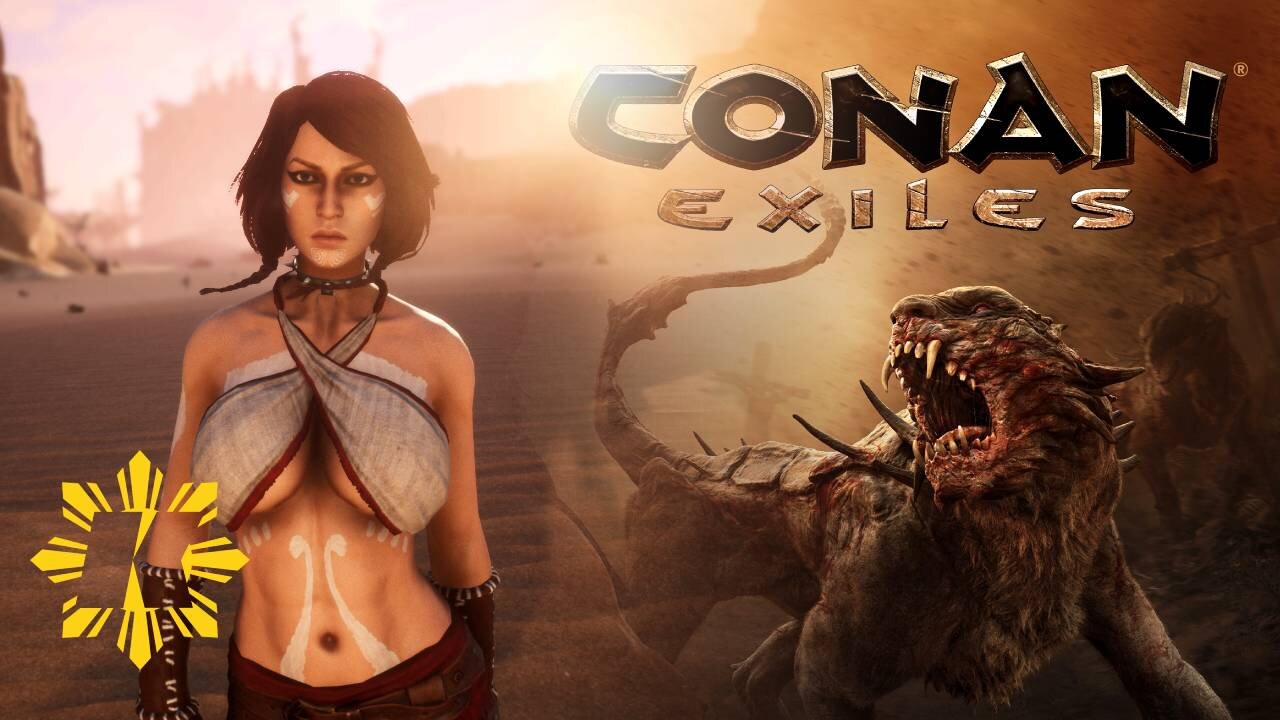 🔴 LIVE » CONAN EXILES » HAD TO REBUILD >_< [4/2/23]