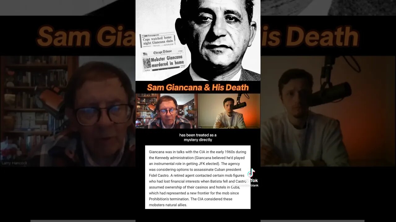 Sam Giancana & His Death