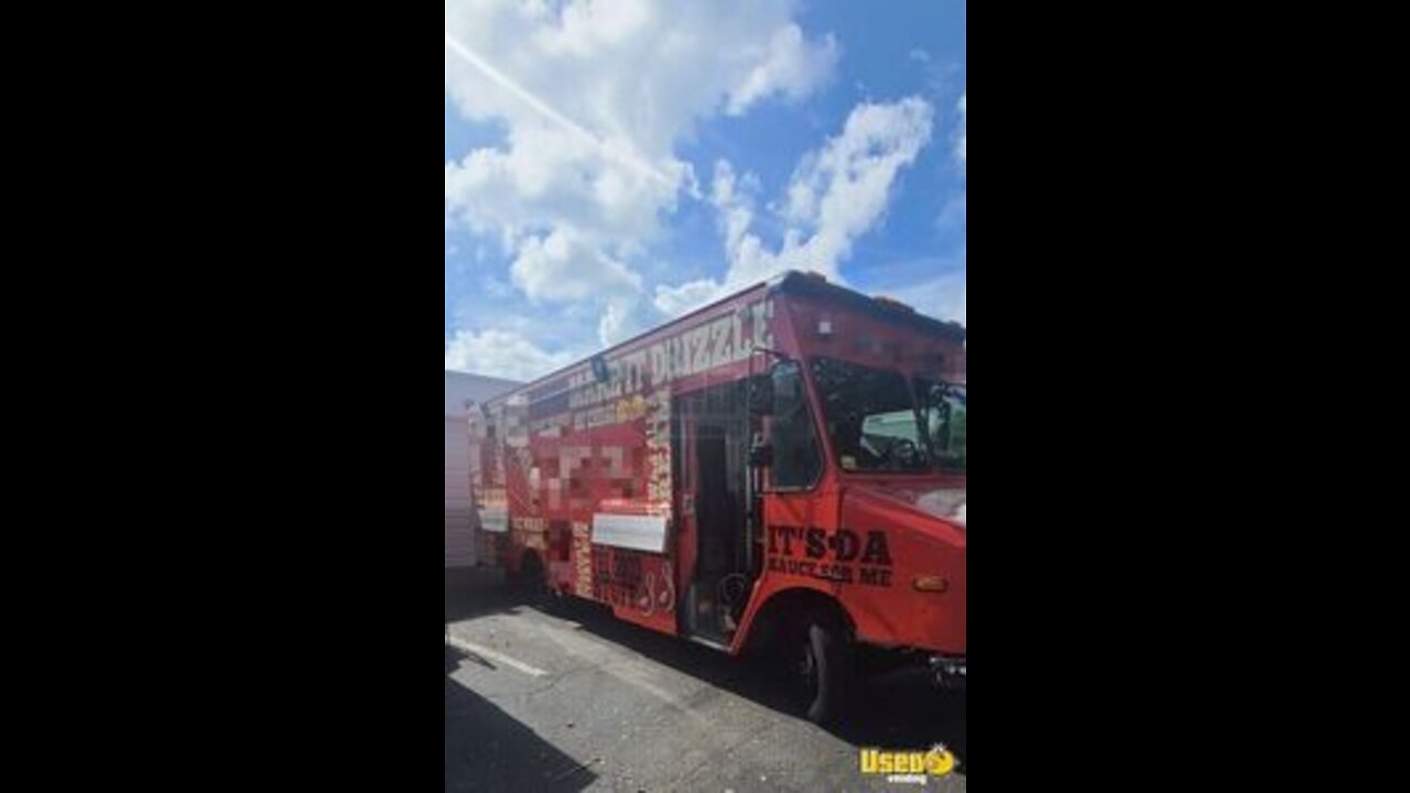 2004 18' Freightliner MT35 Diesel Food Truck with Lightly Used 2021 Kitchen for Sale in Florida