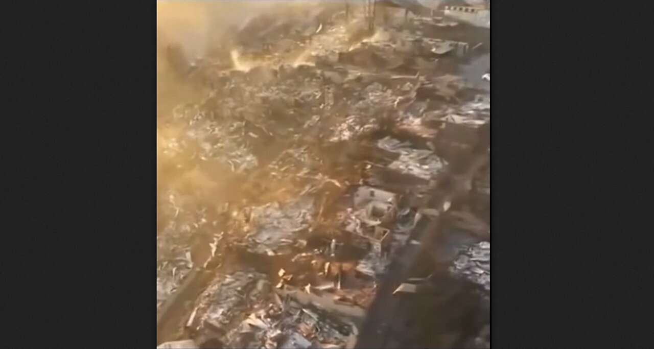 Aftermath of the Chile Fires (Attacks) Look Exactly Like Lahaina, Maui Hawaii