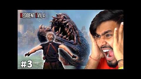 THIS SEA MONSTER IS CRAZY _ RESIDENT EVIL 4 GAMEPLAY #3