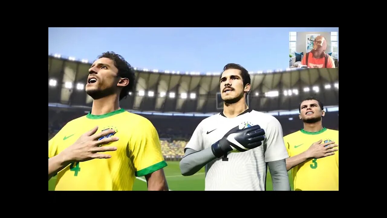 copa do mundo da fifa com Brasil na fase de grupos pes2021 bmpes7.0