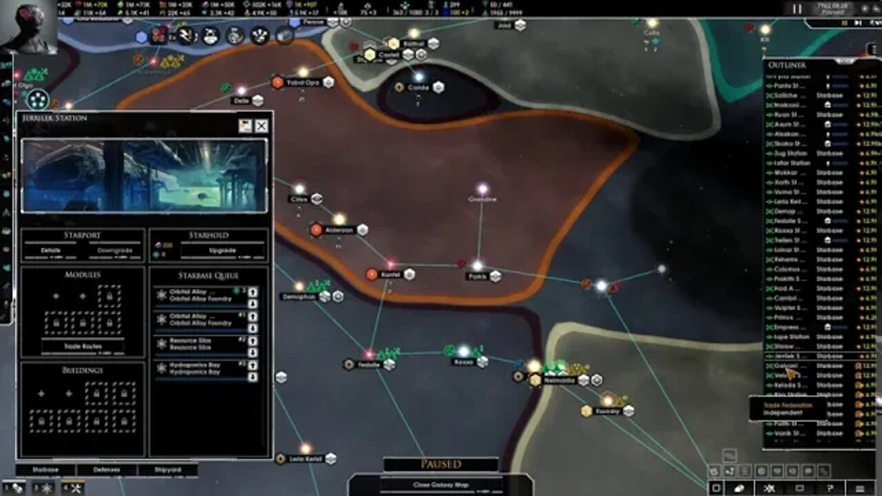 2020 Stellaris Star Wars Fallen Empire We begin Making teh Death Star(2)