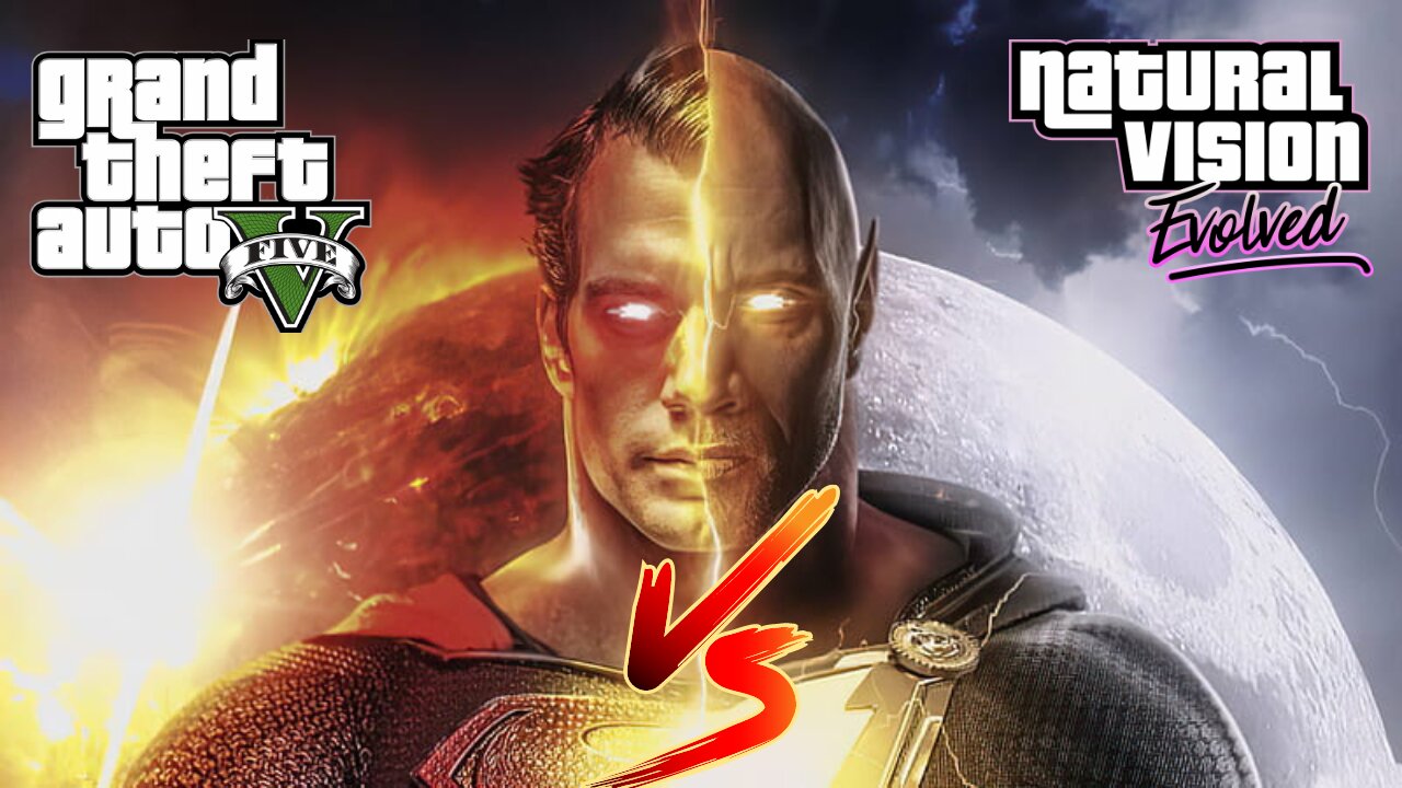 GTA 5 - Superman Vs Black Adam!!! | Battle Of Champions!!! |