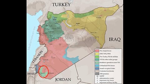 🇸🇾👀 Syrian rebels seized the southern city of Daraa, near Jordan, after reaching