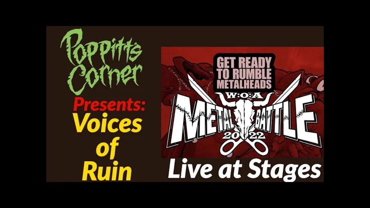 PC | Live at Stages Wacken Battle with "Voices of Ruin"