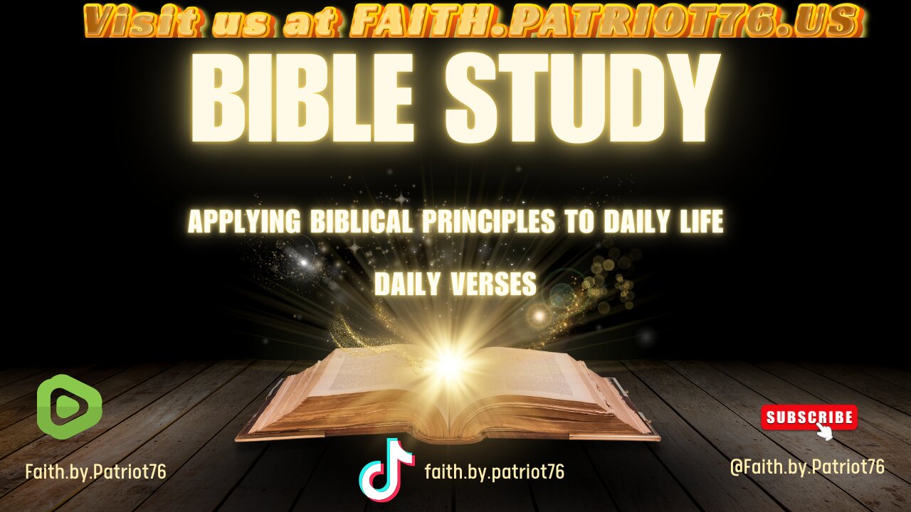 Daily Bible Verses That Will IGNITE Your Faith and Passion!