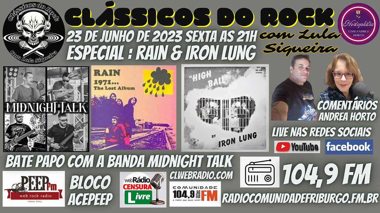 Clássicos do Rock com Lula Siqueira 23/06/2023