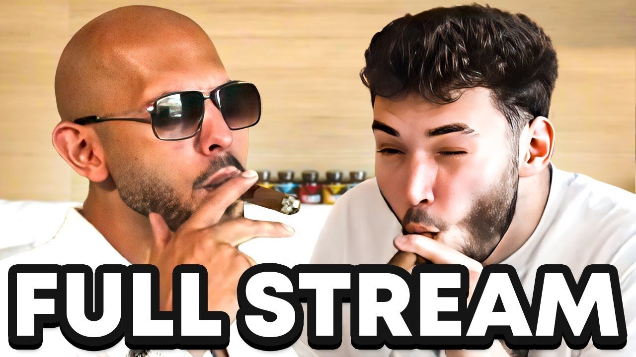 Adin Ross X Andrew Tate IRL (Full Stream)