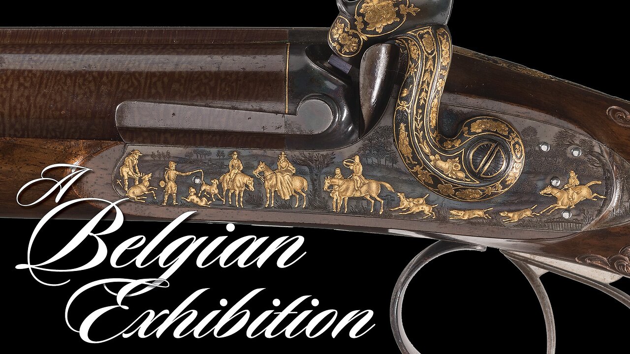 A Belgian Exhibition Shotgun by Celestin Dandoy