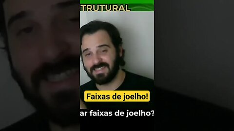 Qual o funcionamento das faixas de joelho?