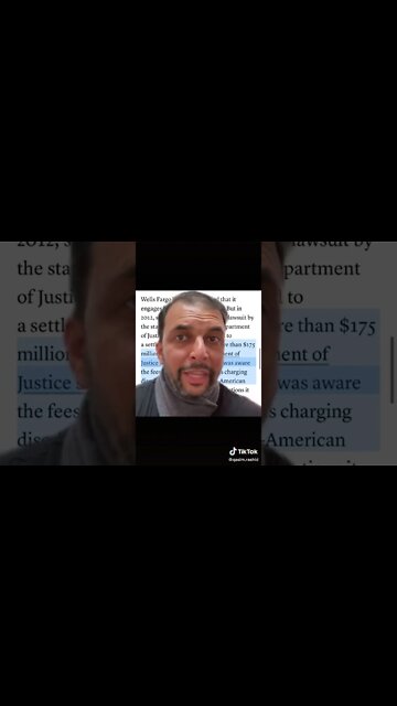 Wells Fargo and Systemic racism #wellsfargo #reactionvideo