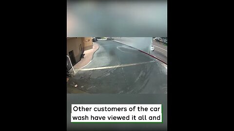 Unexpected Car Wash Crash