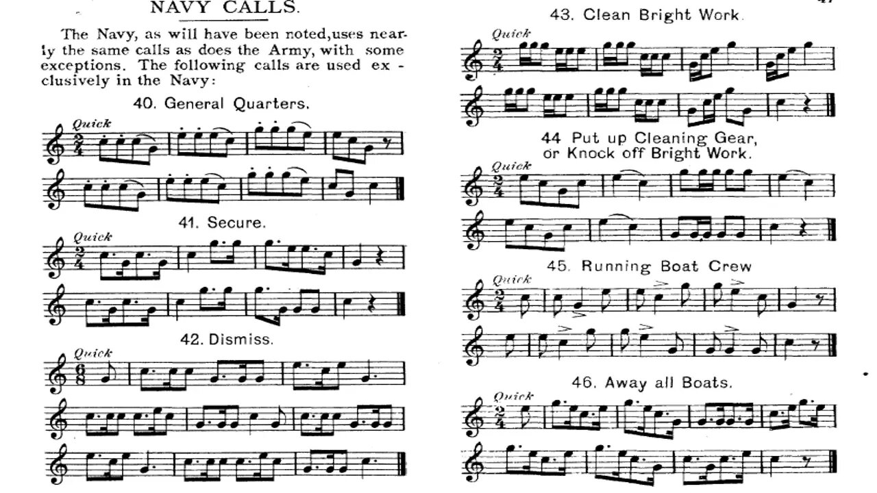 Bugle Calls on Trumpet [Navy Trumpet] - Navy Calls Vol. I