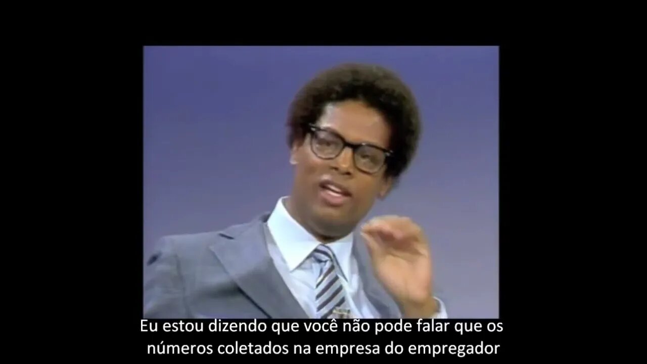 Thomas Sowell e o Gender pay gap, futuro documentário no Categoricamente