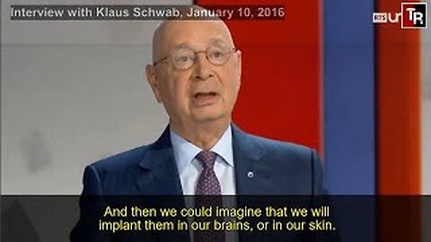 Implanted Microchip, Klaus Schwab, World Economic Forum and The Great Reset - 2016