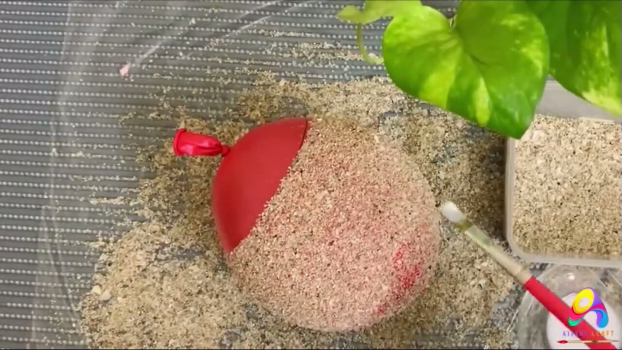 How To Make Flower Vase From Seashells And Sand Flower Pot wow