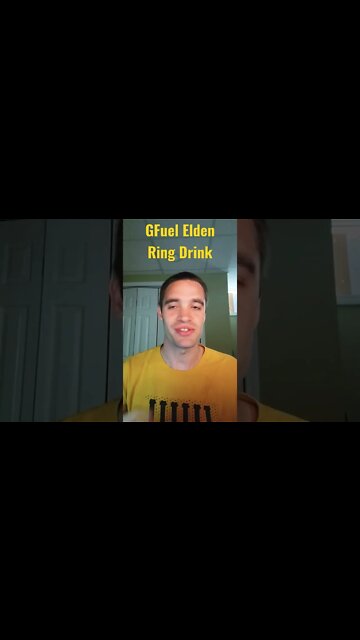 GFuel has an Elden Ring Drink #eldenring