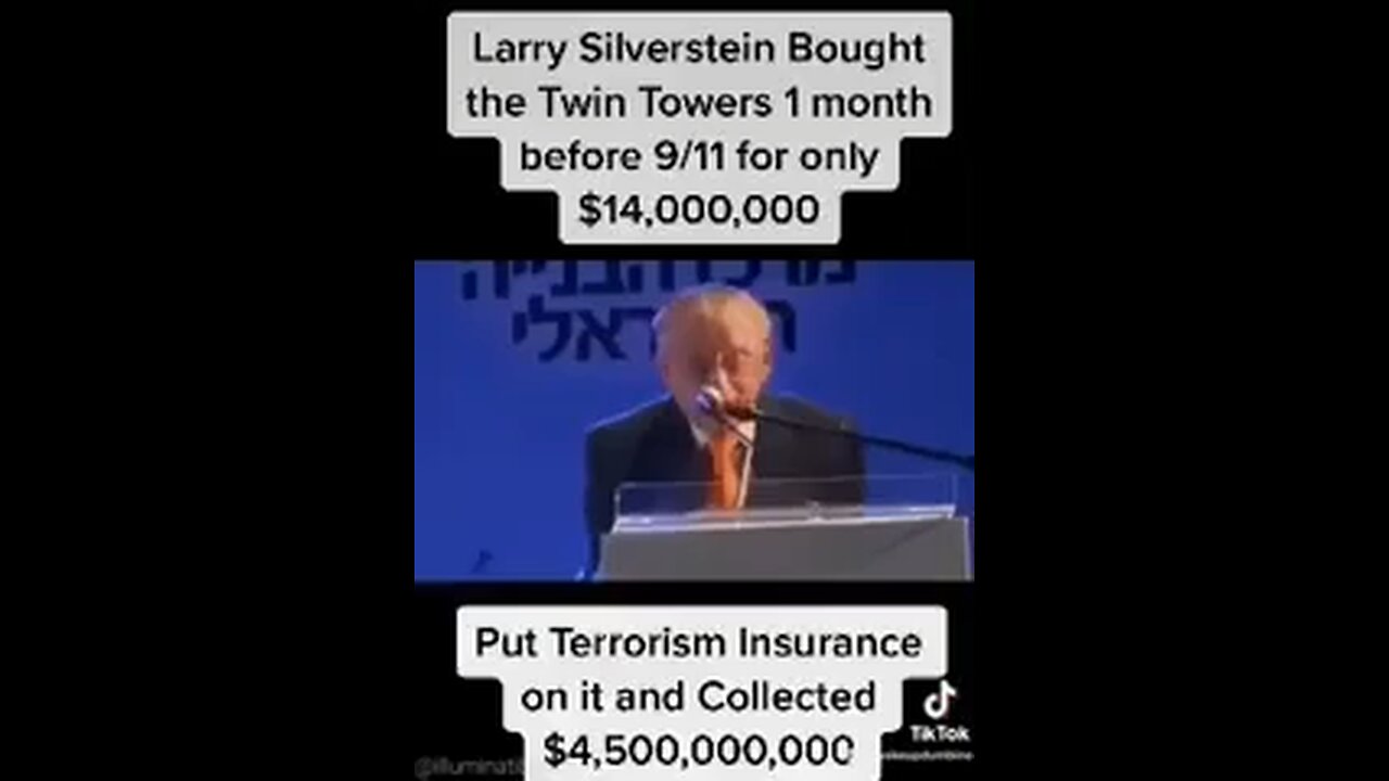 LARRY SILVERSTEIN EXPOSES HIM SELF