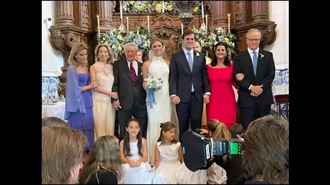 Príncipe Dom Pedro Alberto de Orleans e Bragança casou-se com a Senhorita Alessandra Fragoso Pires