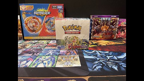 Pokémon scarlet & violet booster box opening