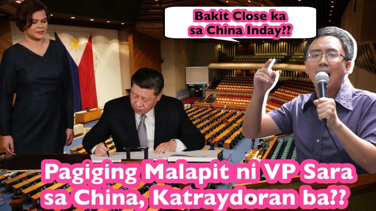 Raoul Manuel Sinita si VP Sara Duterte sa pagiging malapit nito sa China!!