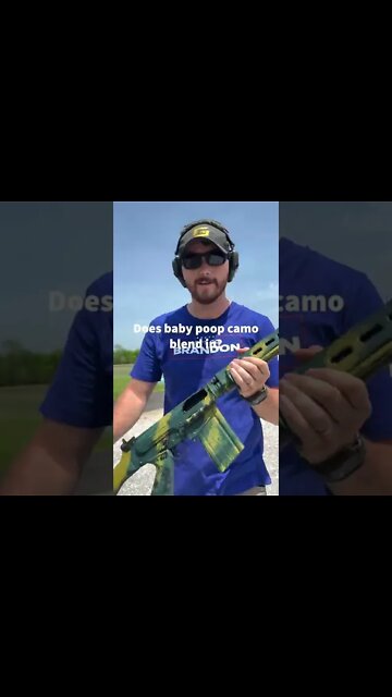 Is Rhodesian Baby Poop Camo Effective? #shorts