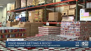 Food banks get a boost from federal grant money