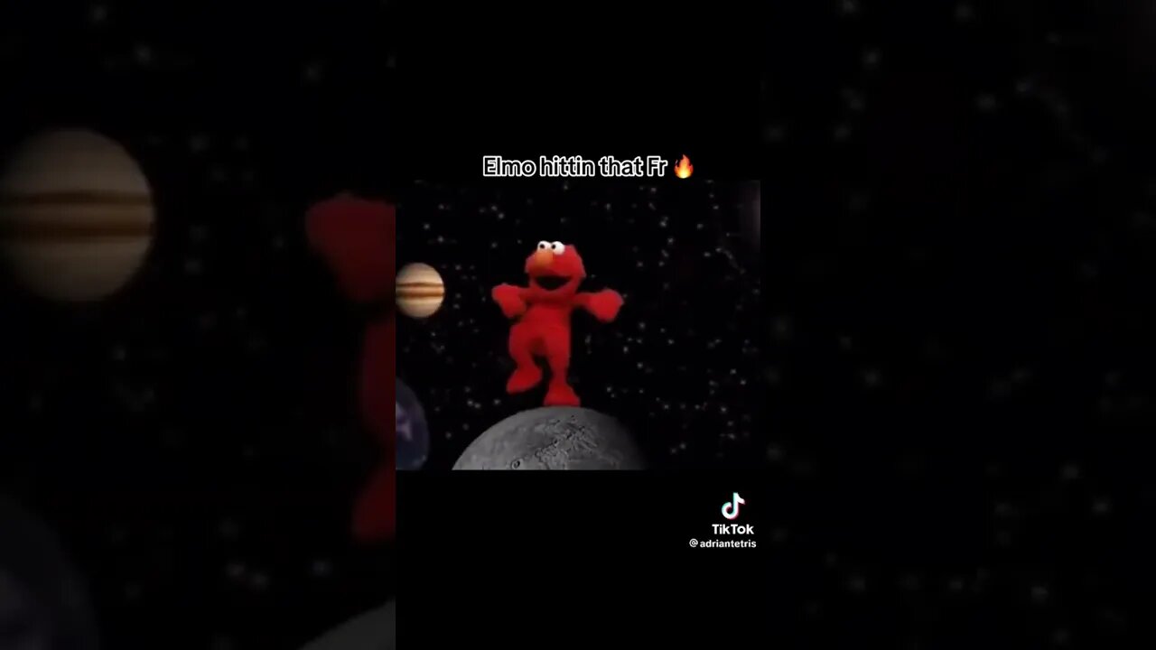 Elmo Really hittn it