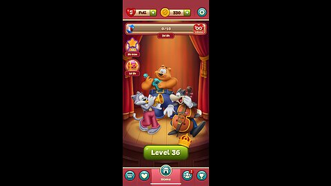 Toon Blast Level 36