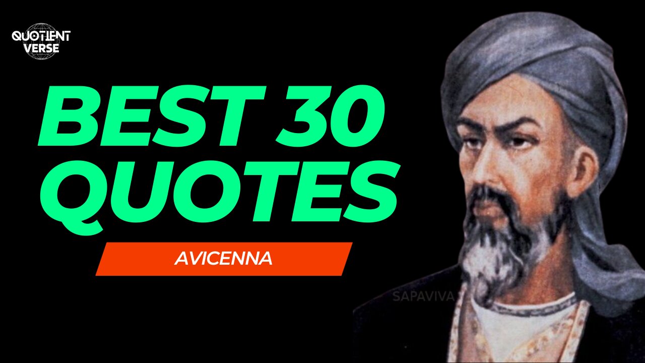 Avicenna Quote's You Need To Know.