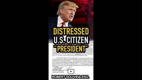 Distressed Citizen is ANGRY About "President" Trump #shorts