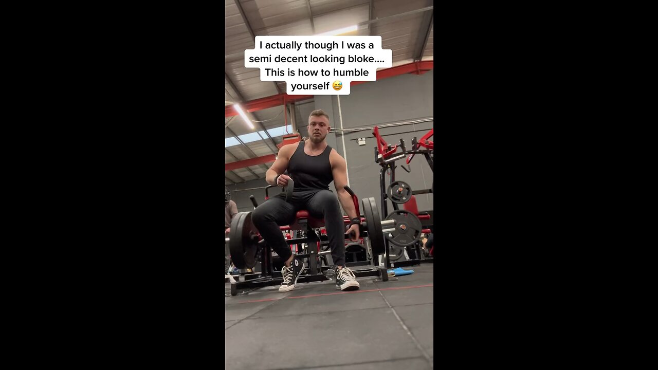 The worst gym face!