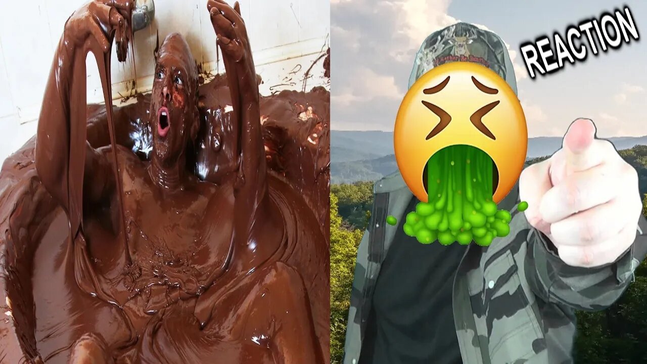 Bathing In 600 lbs of Nutella REACTION!!! (BBT)