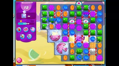 Candy Crush Level 5895 Talkthrough, 24 Moves 0 Boosters