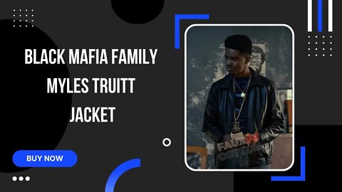 BLACK MAFIA FAMILY || B-MICKIE || LEATHER JACKET