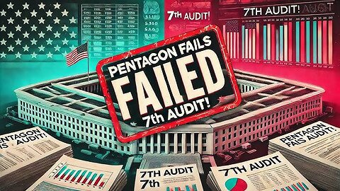 The Pentagon FAILS Audit For The 7th Time—WE Are Giving 1,700 Million Auditors a PAYCHECK To Report "No Idea How $824 BILLION Was Spent" (Altogether Over $3 Trillion Cannot Be Accounted For!) | #StopPayingTaxes #EndTheFedForThem