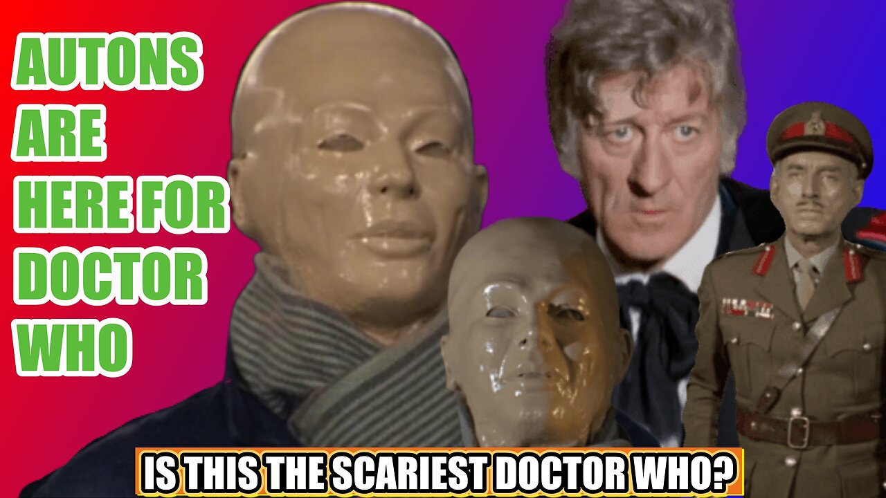 Doctor Who Autons Are SCARY! | Spearhead From Space #doctorwho #drwho #classicdoctorwho #bbc #disney