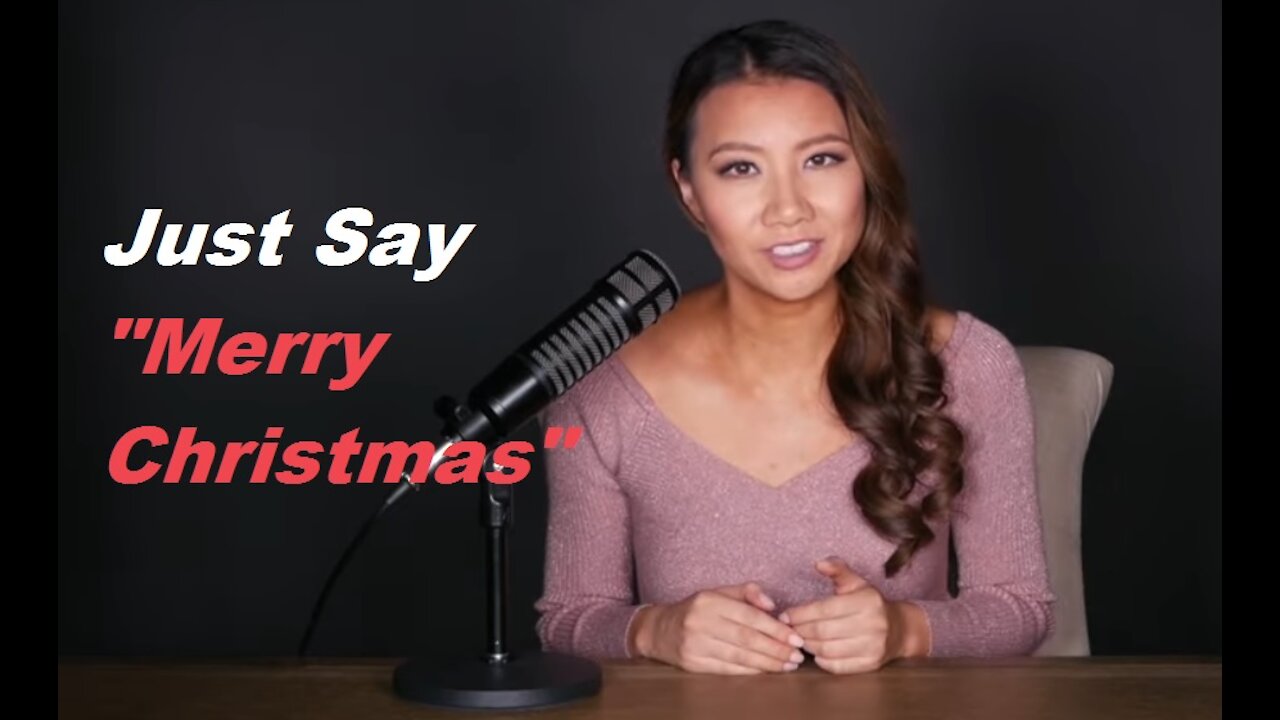 Just Say Merry Christmas ! Lisa Smiley @ Daily Caller [mirrored]