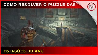 God of war, Como resolver o puzzle das estações do ano | Super dica