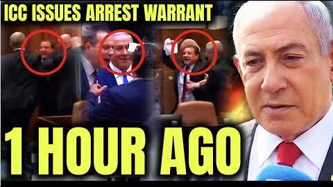 BREAKING: Netanyahu DISGRACED Out of Israeli Knesset as ICC ISSUES ARREST WARRANT