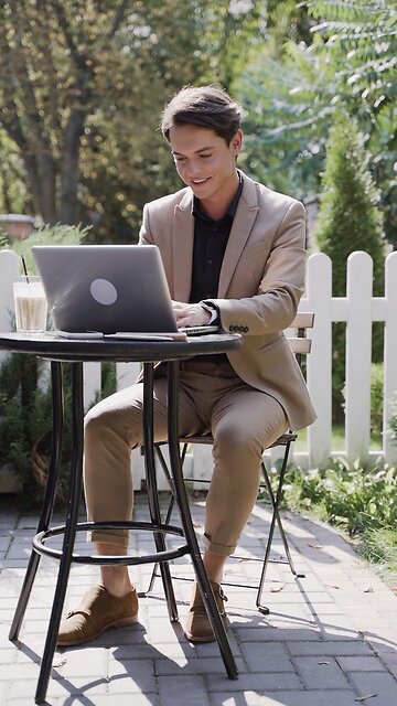 Stock Video: Work, Study, Productivity, Focus