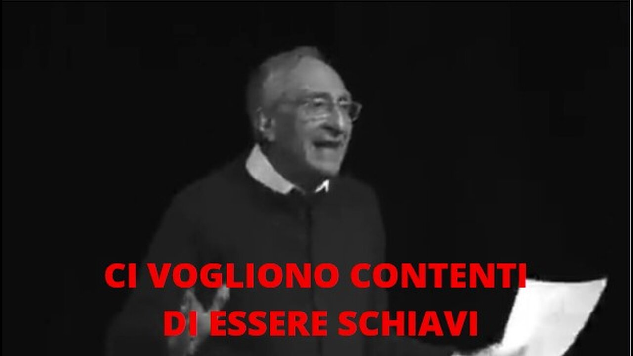 CI VOGLIONO CONTENTI DI ESSERE SCHIAVI. Fuori dal Virus n.470.SP